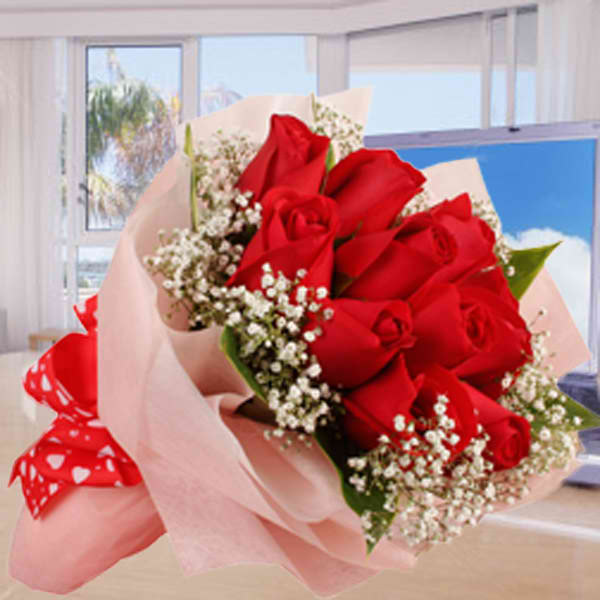 Red Roses | Hand Posy Singapore | Fast Free Delivery Flowers – www.Roses.Sg