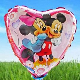 Add On Mickey And Minnie (Heart-Shaped)